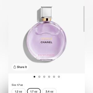 Chanel Chance Eau Splendide 1.7 Oz